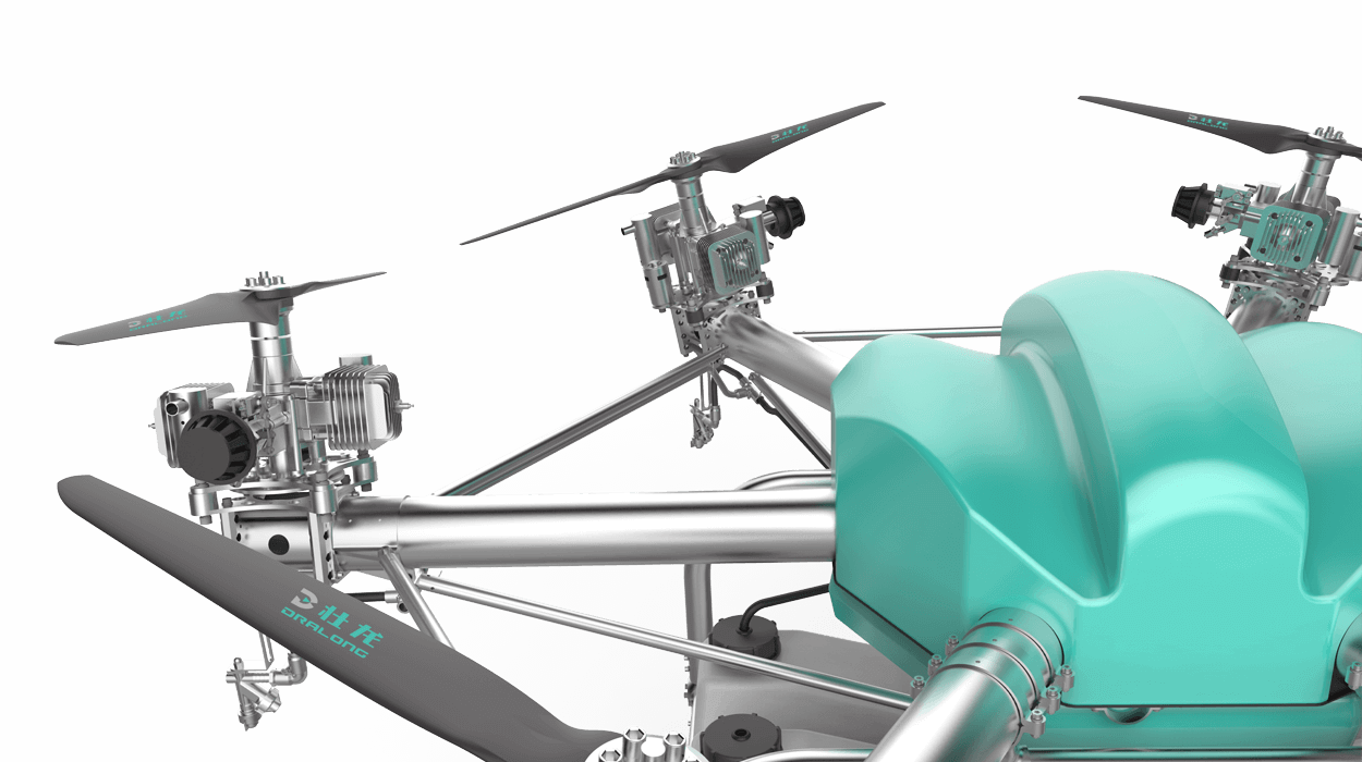油動(dòng)直驅(qū)多旋翼無(wú)人機(jī)大壯